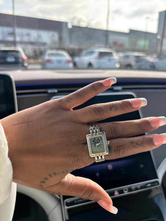 Embassy Quartz Double Ring