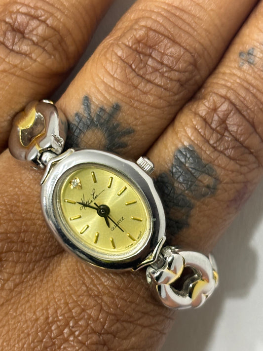 Kathie Lea Quartz Double Ring